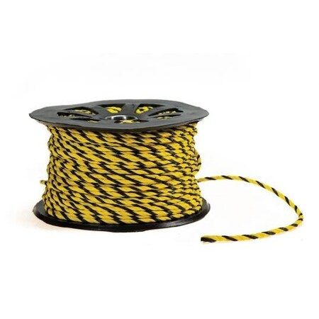 Accuform BARRICADE ROPE COLOR BLACKYELLOW FBR600BKYL FBR600BKYL